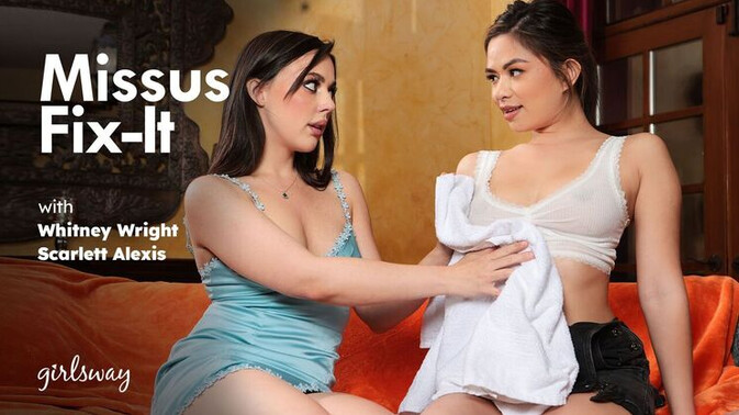 Girlsway - Whitney Wright - Scarlett Alexis - Big Tit Brunettes Bang / 24.03.2024