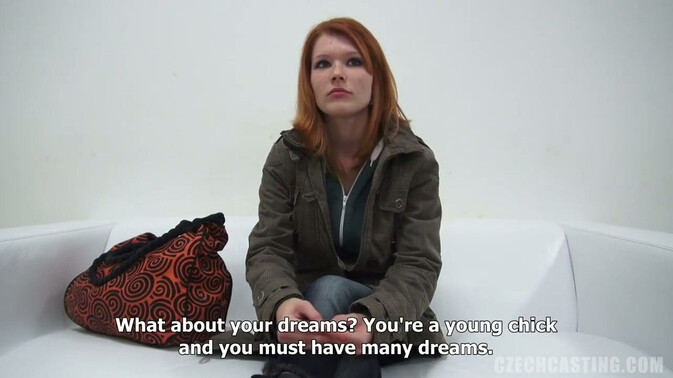 Czech Casting - Lucie the Redhead Tease 7670 / 09.05.2021