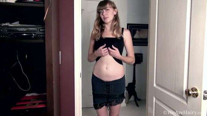 We Are Hairy - Dani - Hairy Blonde Dani Gets Naked for Solo Tease / 08.05.2021