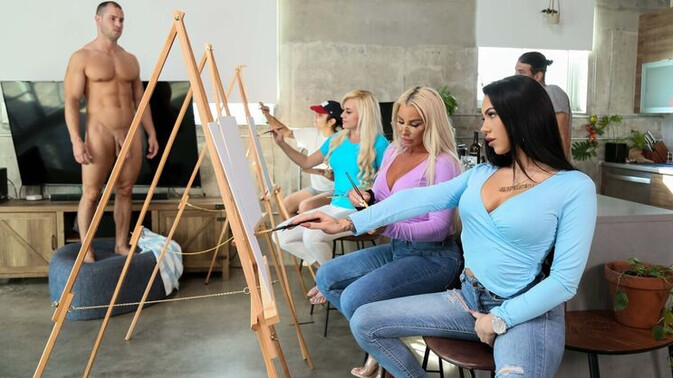 Brazzers - Duncan Saint - Robbin Banx - MJFresh - Facesitting, Masturbation, & Deepthroat Delights / 10.04.2022