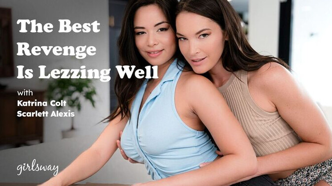 Girlsway - Scarlett Alexis - Katrina Colt - Barbie Brunettes: Best Revenge Is Fingering Well / 05.11.2023
