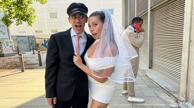 Sneaky Sex - Jordi El Niño Polla - Yae Triplex - Driver Fucks Busty Bride in the Open / 19.10.2023