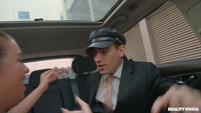 Sneaky Sex - Jordi El Niño Polla - Yae Triplex - Driver Fucks Busty Bride in the Open / 19.10.2023