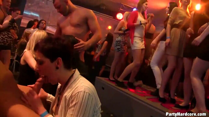 Tainster - CFNM Party Hardcore with group Sex and Cumshots / 03.04.2021