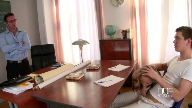 Only Blowjob - Vanda Lust - Deepthroat Dorm Room with Shaved Hungarian Vanda / 04.04.2021