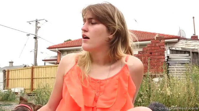 Girls Out West - Ren - Hairy Blond Ren Goes Solo / 20.03.2021
