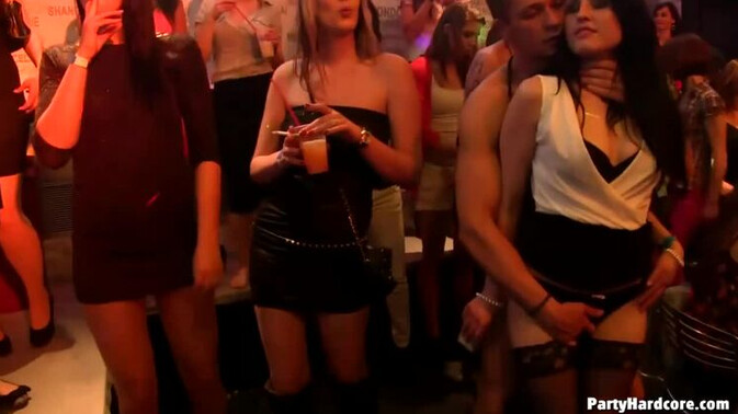 Tainster - Group Sex Party Gone Crazy - CFNM and Stockings / 13.03.2021