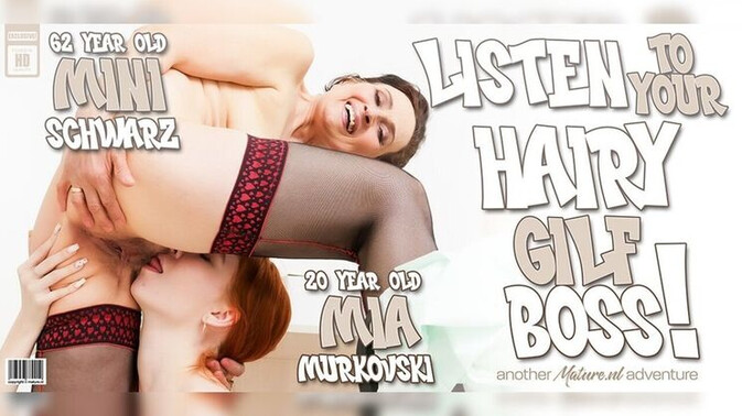 Mature.nl - Mia Murkovski - Mini Schwarz - Mia Murkovski Rides Mini Schwarz's Cock in the Office / 24.05.2025