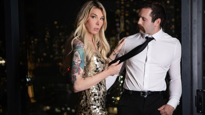 Trans Angels - Aubrey Kate - Austin Rex - Blonde Fucked in a Taxi / 23.05.2025