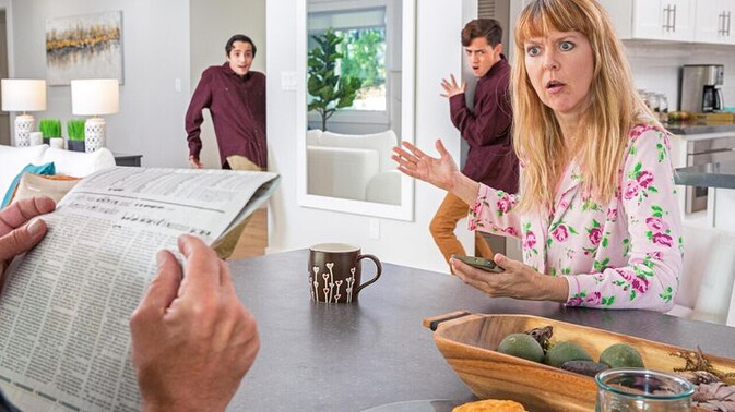 Lil Humpers - Ricky Spanish - Juan Loco - Brittany Andrews - Stocking-Clad Sweethearts in Doggystyle Frenzy / 09.03.2020