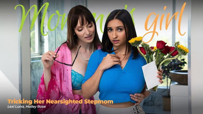 Girlsway - Lexi Luna - Hailey Rose - Trapped by My Stepmom's Sexy Latin Body / 25.10.2024