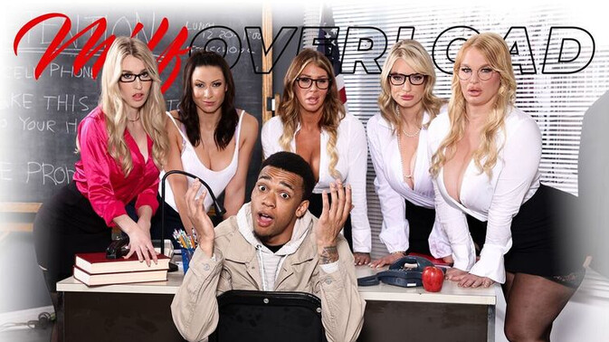 MILF Overload - London River - Cassie Del Isla - Rachael Cavalli - Lolly Dames - Lawson Jones - Sarah Taylor - Detention for the Big Ass Club / 09.10.2023