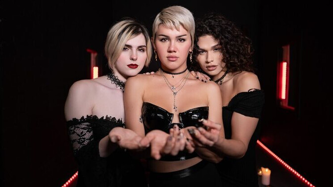 Trans Angels - Alisia Rae - Ella Hollywood - Dante Colle - Dante Colle's Shemale Fiesta: Part 3 / 03.07.2020