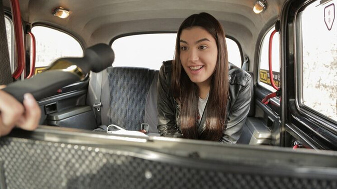 Female Fake Taxi - Cherry Kiss - Marry Morrgan - Taxi Tales: Cherry and Marry's Backseat Adventure / 25.03.2019
