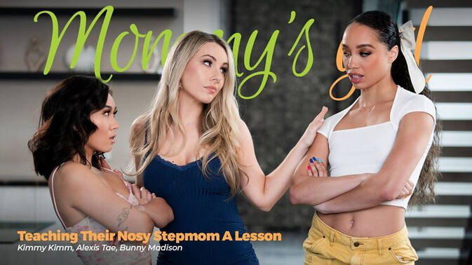 Girlsway - Alexis Tae - Kimmy Kimm - Bunny Madison - Stepdaughter's Revenge on Her Nosy Stepmom / 24.08.2024