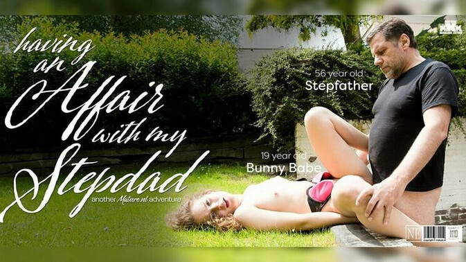Mature.nl - Bunny Babe - Philippe Soine - Young Bunny Babe Sucks and Fucks Her Sexy Dad in Public / 14.02.2025
