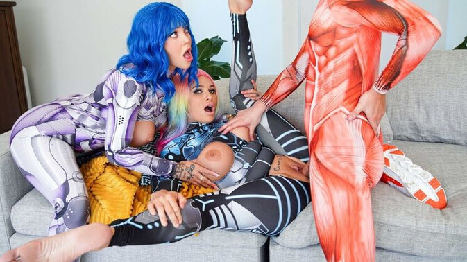 Brazzers - Kali Roses - Tyler Cruise - Charli Phoenix - Busty Blondes & Thigh High Thrills / 13.10.2024