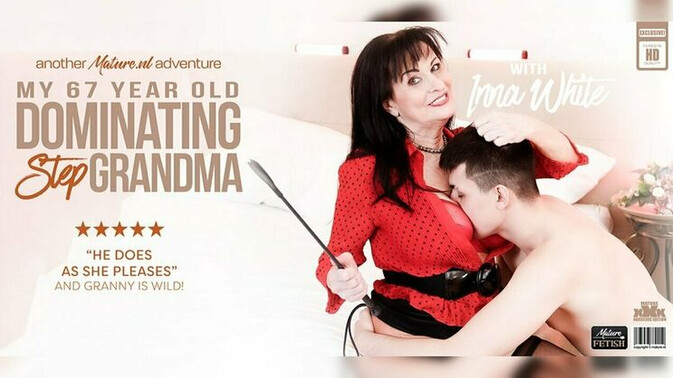 Mature.nl - Inna White - Bruno Baxter - Feet and Fetish with Inna White, the Sexy Stepgranny / 25.07.2024