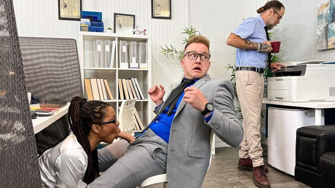 Work Me Harder - Kira Noir - Van Wylde - Cumming Hard with My Coworker / 07.01.2024