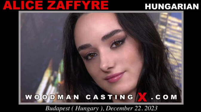 Woodman Casting - Alice Zaffyre - Alice Zaffyre's Ass Licking Adventure / 01.01.2024